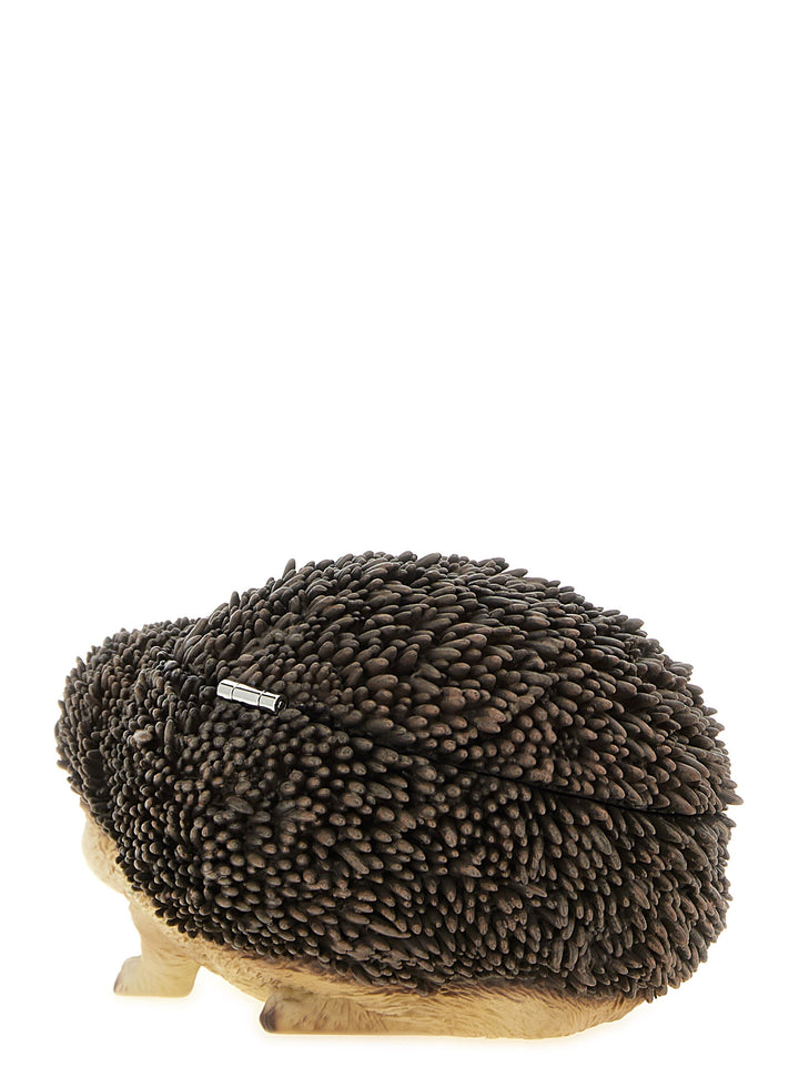 J.W. Anderson Hedgehog Clutch - Brown | c8d2a5ce9f22838159ae87ea151fcb7a1bccfe4b