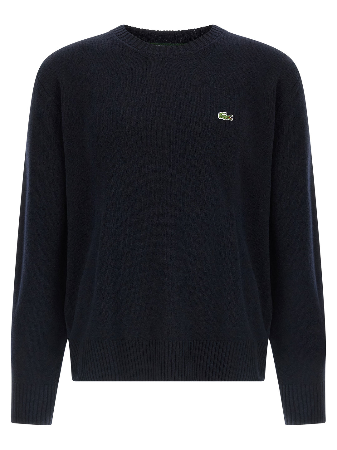 Lacoste Logo Patch Sweater Sweaters and Cardigans - Blue | b16d0c794cd751fdfb79f3382800445e6ccec3dd