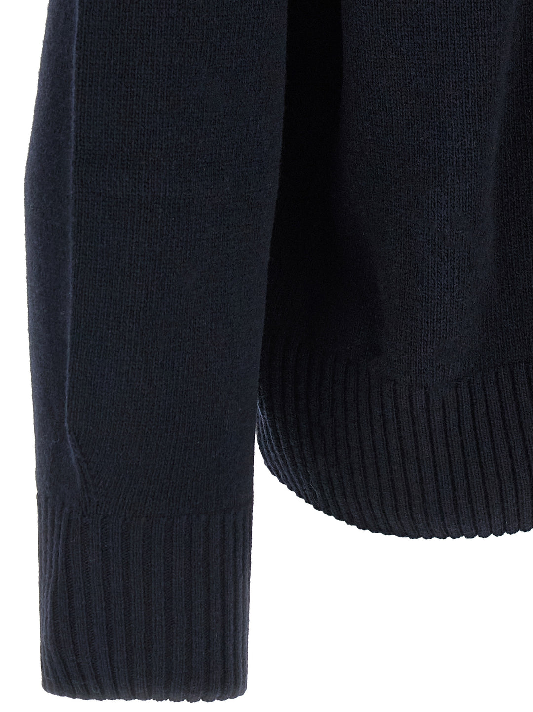 Lacoste Logo Patch Sweater Sweaters and Cardigans - Blue | 859358dce4f4bdd49255be890e0c6eda00337e39