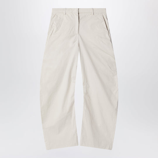 Casual Twill Trousers Light Beige