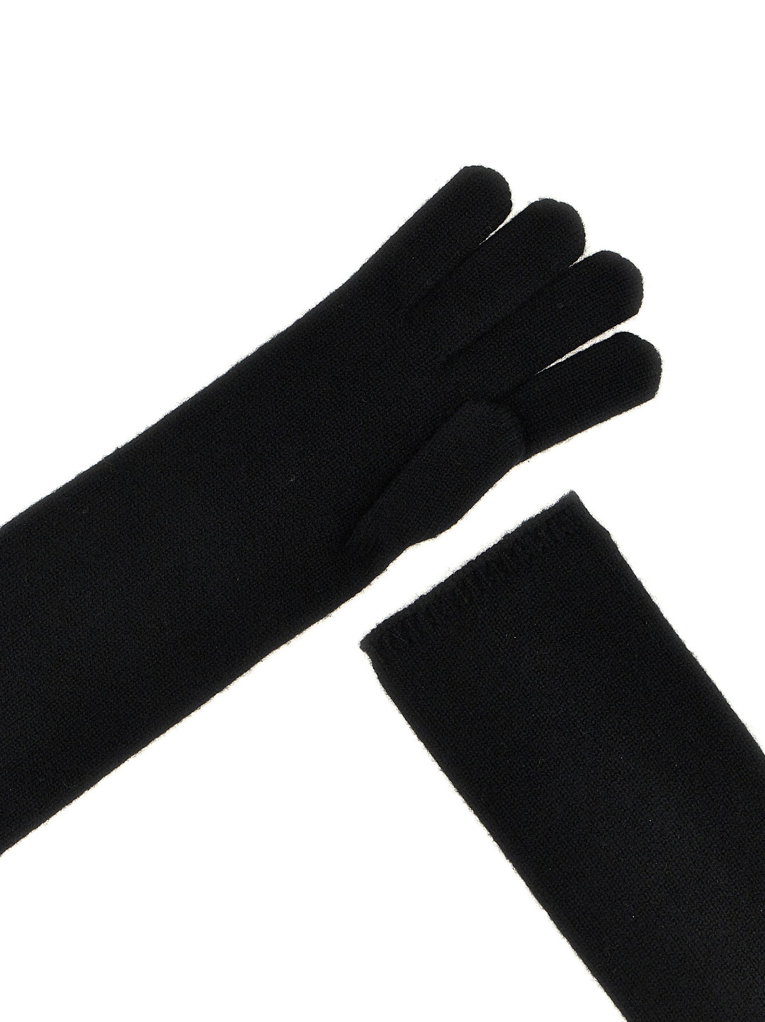 Max Mara Alaggio Gloves - Black | 8906f7c8332f3b60fe540ddaaec8d0e729c5792a