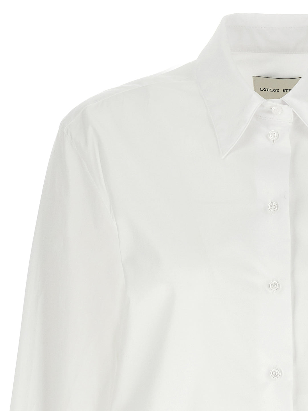 Loulou De Saison Alim Shirt and Blouse - White | 77a31ff7a377e34a1e758a8a9e4730b3b127a887