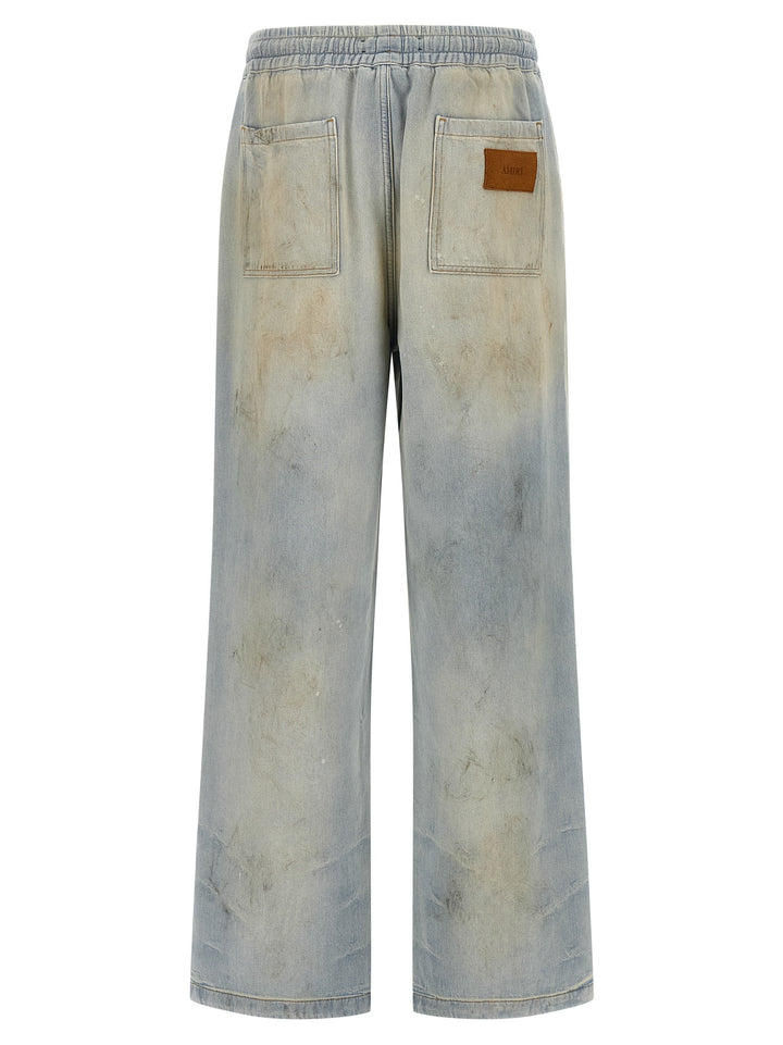 Amiri Relaxed Baggy Jeans - Light Blue | a1940bf090883ee1d11c26236145908761dc7800