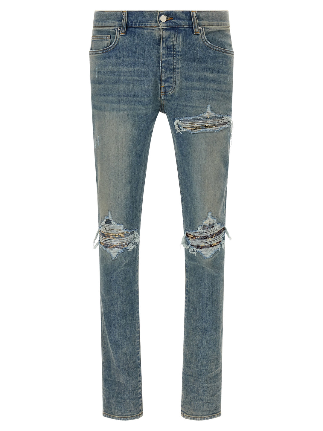 Amiri Crane Mx1 Jeans - Blue | f83e8e9a58844c433cbdec2235dac6f9fb54a689