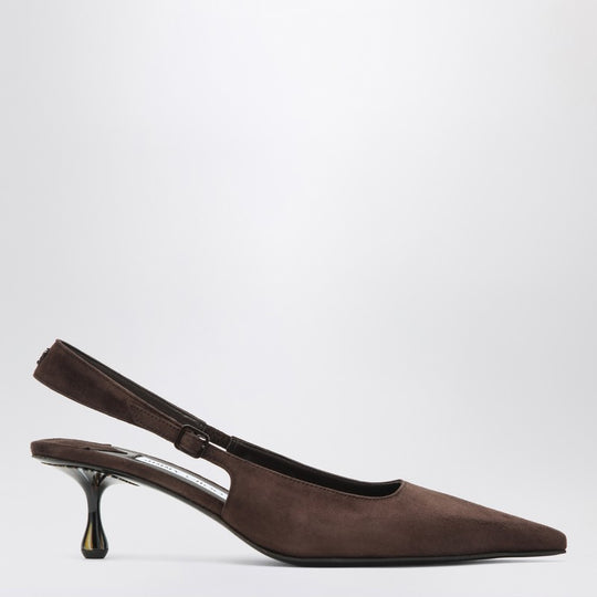 Amel 50 Pumps In Chocolate Colour