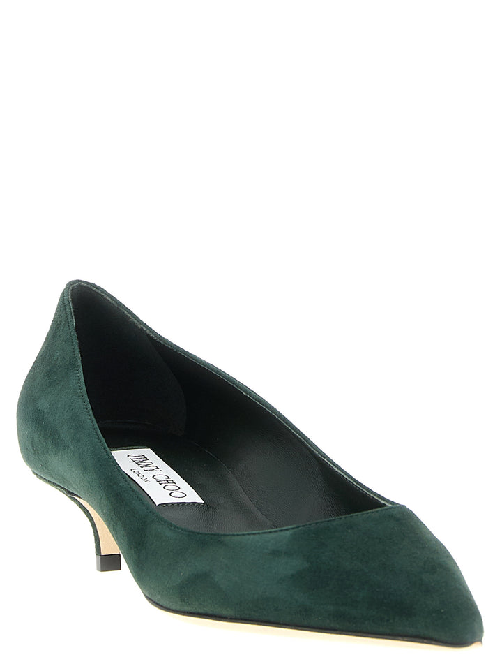 Jimmy Choo Amelia Pumps - Green | 40c7e0dddb5567a0115fd2c43f873352e71d514b
