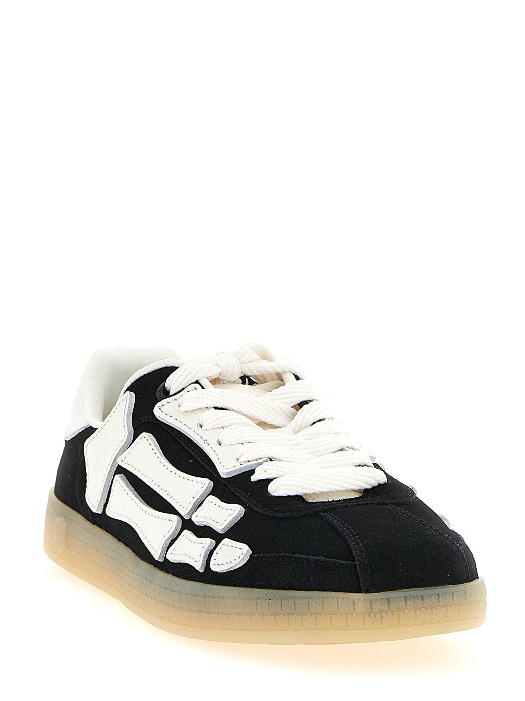 Amiri Pacific Bones Sneakers - White/Black | ee12d57b490a06bcdb86998bdf194115f41385f9