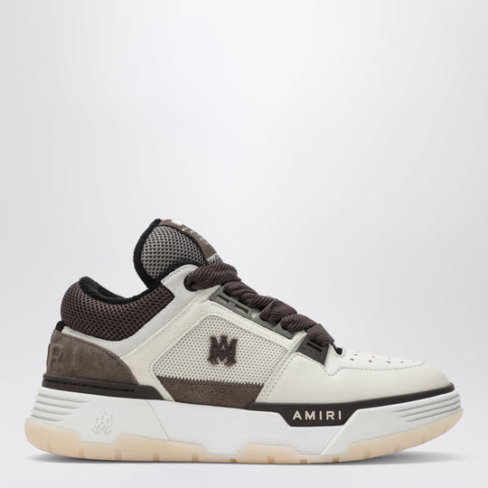 Ma-1 Leather Sneakers In Brown