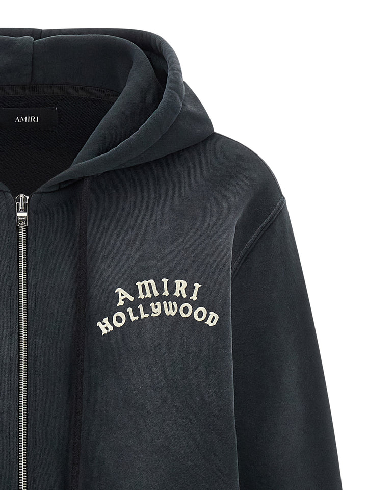 Amiri Amiri Hollywood Sweatshirt - Black | 01d75c8f9fa0531f35b8a1983ffa32aa80760bde