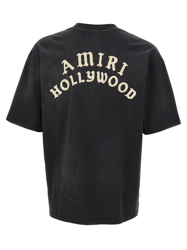 Amiri Amiri Hollywood T-shirt - Black | 9645dd5deda445ddd7ff6131eacc5c772cb09355