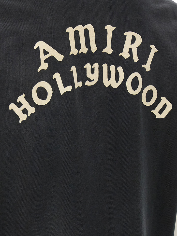 Amiri Amiri Hollywood T-shirt - Black | d45206856d5eb3bd495bbfc86c3870b1ebbfe416