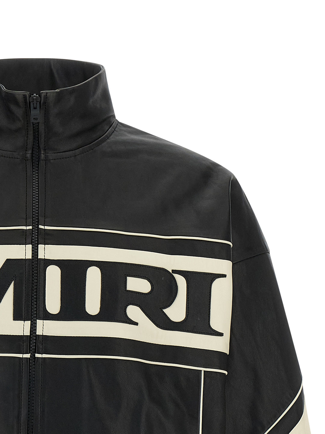 Amiri Amiri Sport Puffer Jackets - White/Black | 0555de714ca1ee6d2c7063b72d011da7bd204e6f