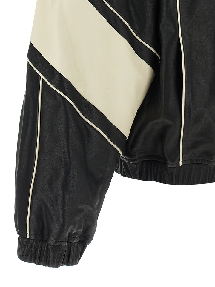 Amiri Amiri Sport Puffer Jackets - White/Black | f4aaa15c55542de98f0dfd622619416960e8d0cd