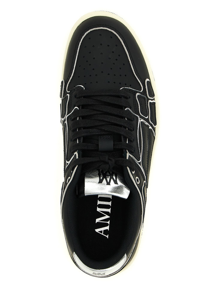Amiri Skel Top Low Sneakers - Black | d90ec3bd1ed2c05841ec9b848d6db41e7466a18c