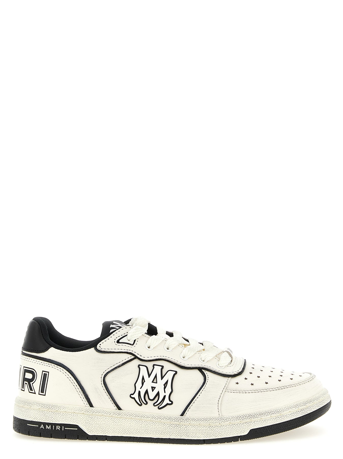 Amiri Newport Sneakers - White/Black | f86da1f753270cb86325c886b491f11a5e53a569