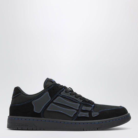 Skel Low-Top Sneakers In Black Calf Leather