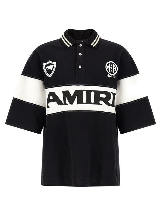 Amiri Sport Polo White/Black