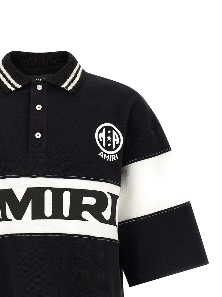 Amiri Amiri Sport Polo - White/Black | ba69eb0d11c97b87019af26ffff19d9bd1dd35f9