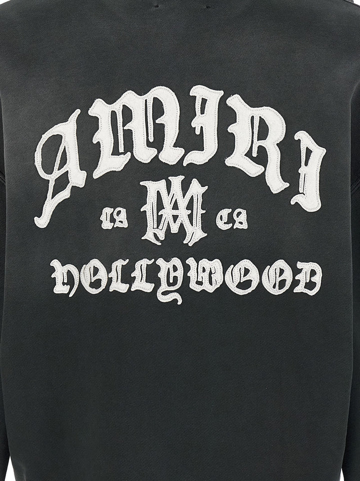Amiri Amiri Hollywood Sweatshirt - Black | 6e05d0c279020c04b2592576b3e5c9e65ef31ac5