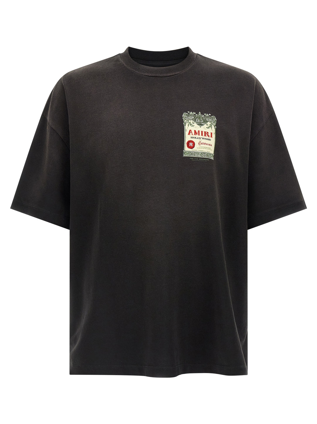 Amiri Chateau Stamp T-shirt - Black | 8b945cbd3864536d9852d243d72c78b46a96491f