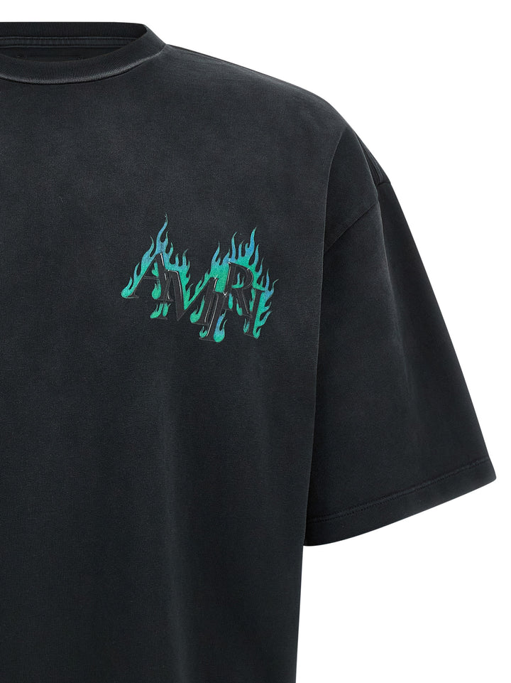 Amiri Flames T-shirt - Black | 2956690cd4a983e41c48d53ba9fccd027d18e3bd