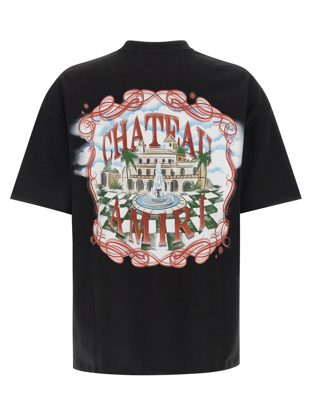 Amiri Chateau Sketch T-shirt - Black | 4254eb4b45d875d3af3d5e594ae5cf7ec95acd28