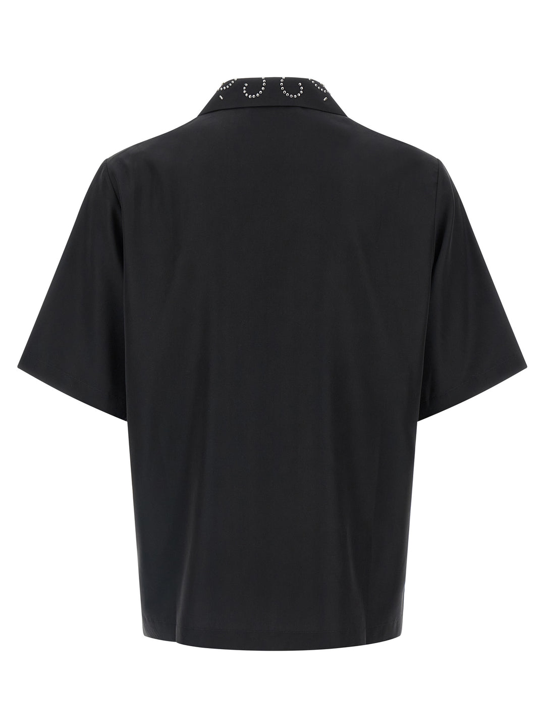 Amiri Amiri Stud Camp Shirt and Blouse - Black | 3964bccb90fa1d9808eebbfdb6d02e2bd0c94ad3