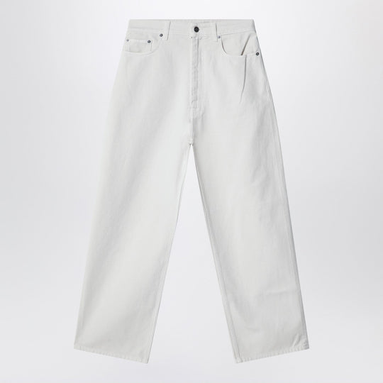 Drop Jeans In Chewing Gum Cotton
