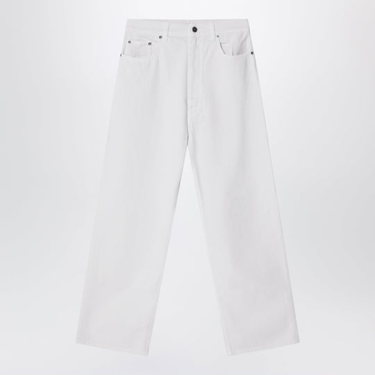 Drop Jeans In Chewing Gum Cotton