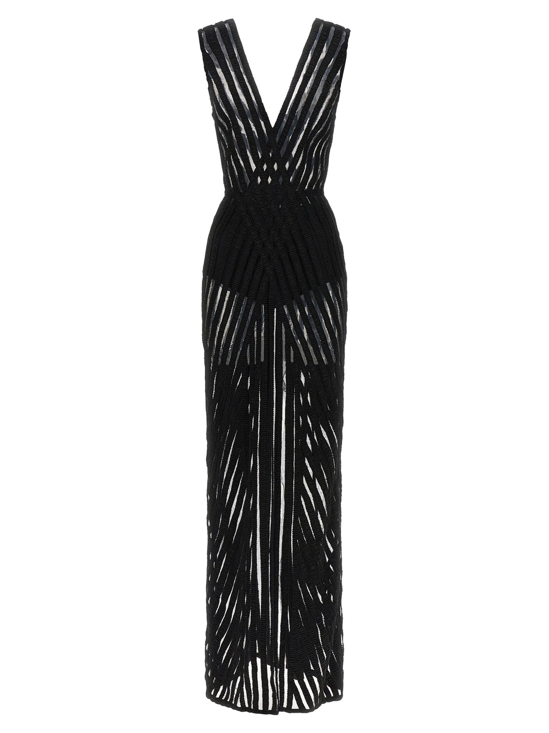 Elisabetta Franchi Red Carpet Dresses - Black | 7262e787f4751f974ec0ad120ee0f9f7c8f92962