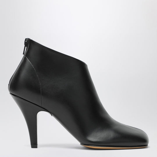 Soft Ankle Boot In Black Leather
