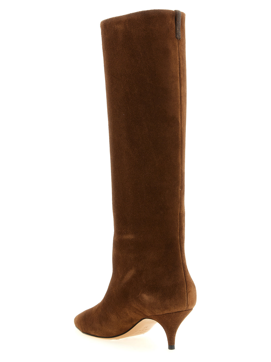 Fabiana Filippi High Suede Boots Boots and Ankle Boots - Brown | 7bb47199089a37e656374d82f5c68314e0f8c7fa