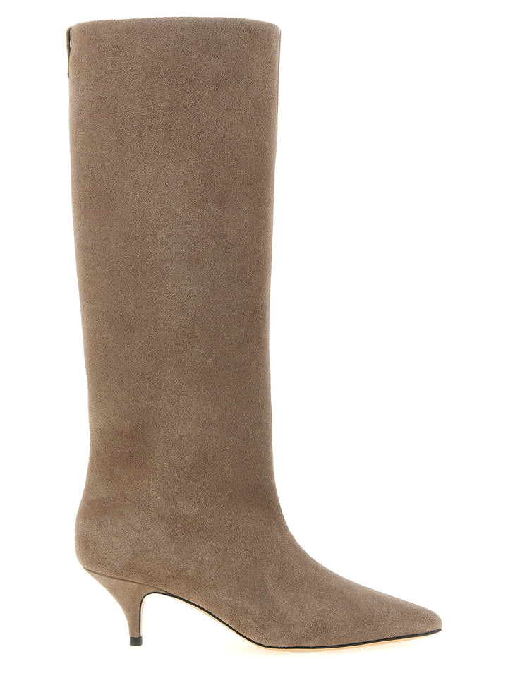 Fabiana Filippi High Suede Boots Boots and Ankle Boots - Beige | 8c3d0e762ab22bd4adb361b8bd082723cc906c0b