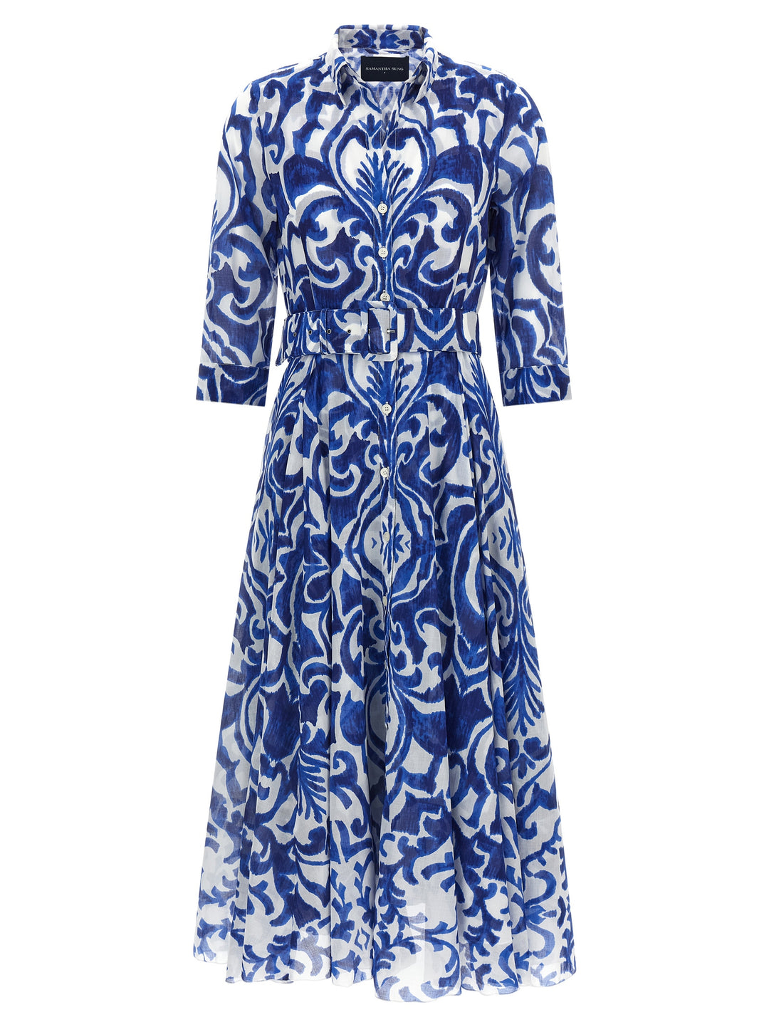Samantha Sung Aster Dresses - Blue | 6ad3b0b020c03b52390e408b5d6a3eb78ce61014