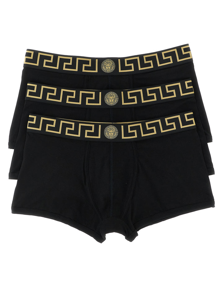 Versace Greca Underwear and Body - Black | 96eb00b538da8c00a4790eefbd373f3e7e6eb84a