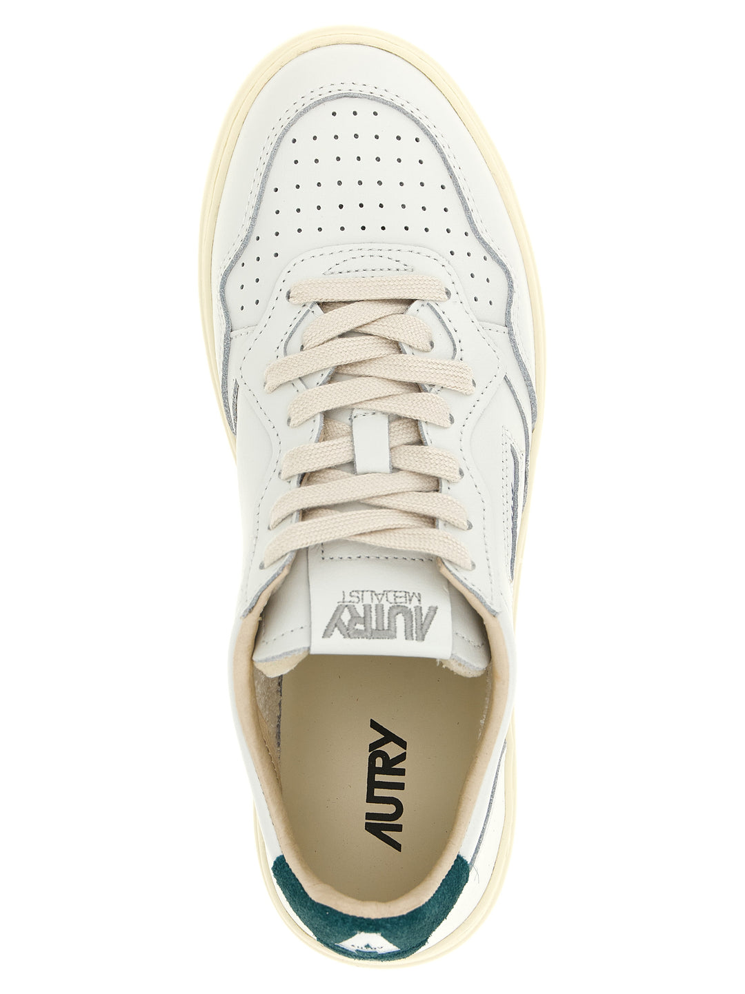 Autry Medalist Low Sneakers - Green | aa3fa062875c7dbcf20321ca4b4a0f1f39294b1d