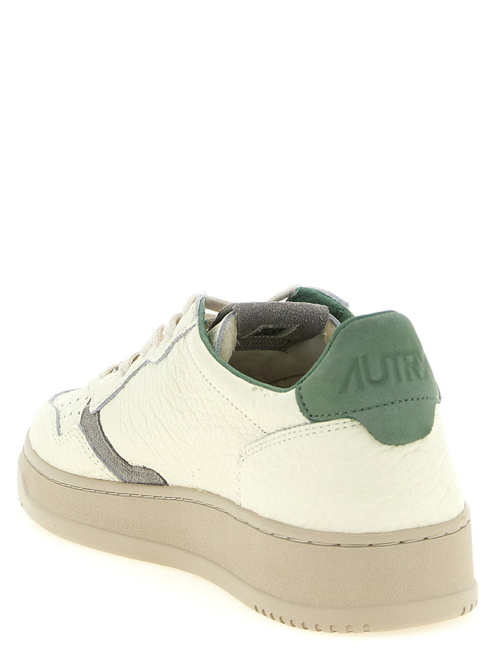 Autry Medalist Low Sneakers - Green | 4b2b2b63aecad62ab1a335092f29faf01859eac8