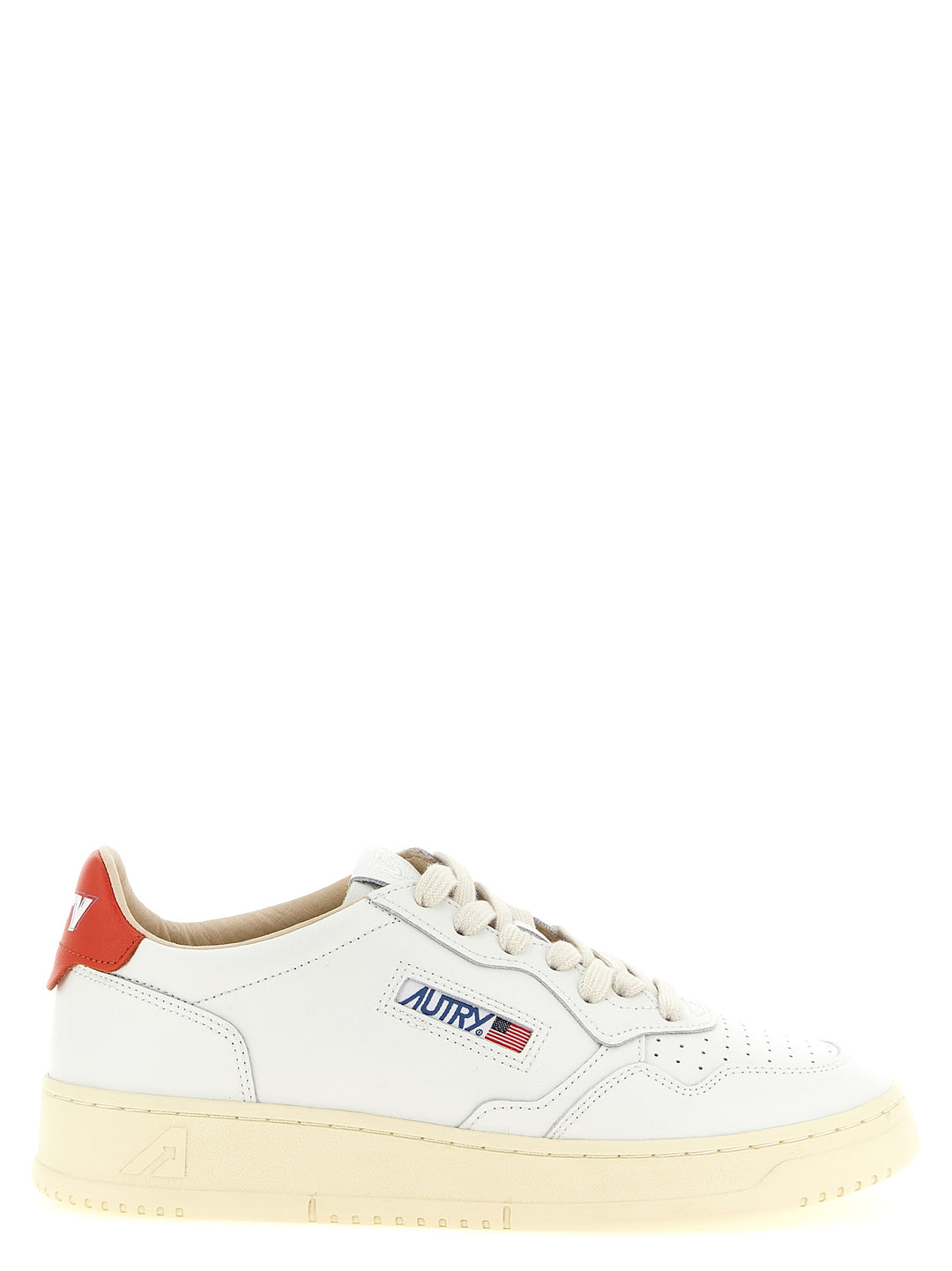 Autry Medalist Low Sneakers - Orange | 1c0993f283448d52f4f6229600c87d08ebb2d126