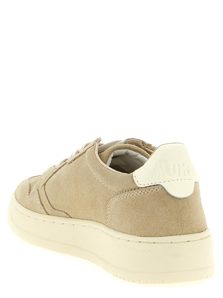 Autry Medalist Low Sneakers - Beige | 170d68f7520be1bf57c17ea3516a172a0b9d9b81