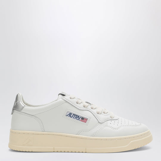 Medalist White/Silver Sneakers