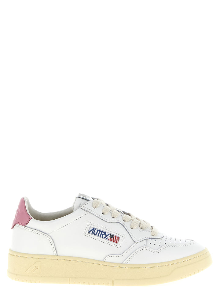 Autry Medalist Low Sneakers - Pink | 1158090cb23557803c030dd1929b798d8e746a49