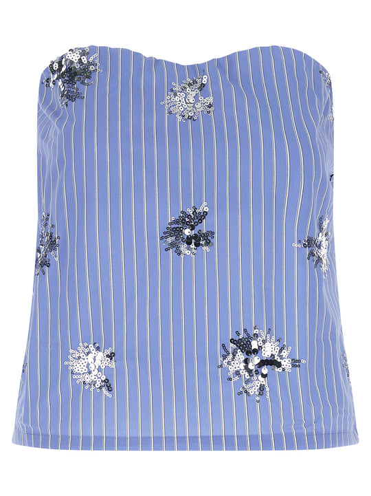 Aura Tops Light Blue