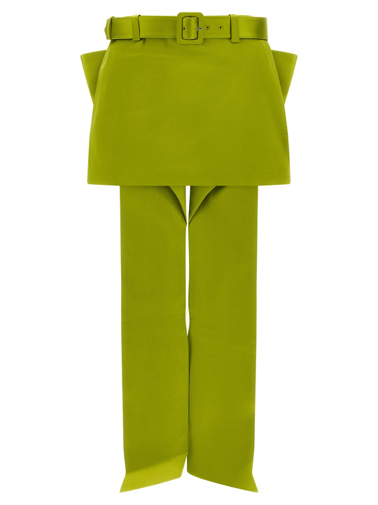 Maxi Bow Skirt Skirts Green