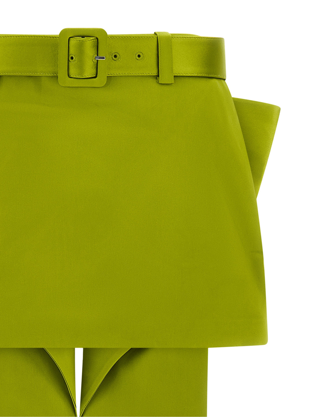 Self Portrait Maxi Bow Skirt Skirts - Green | aeb3c6d68d2295e1fc1114712a829db6008d431a