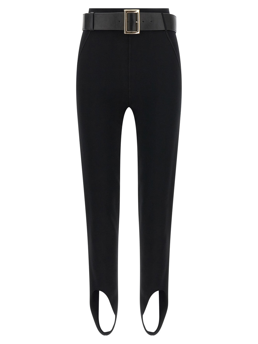 Self Portrait With Stirrup And Belt Leggings - Black | 830bfcc932f1f1c1636f1d19b0741761faedcfac