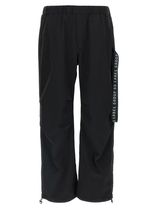 Id Drawsting Pants Black