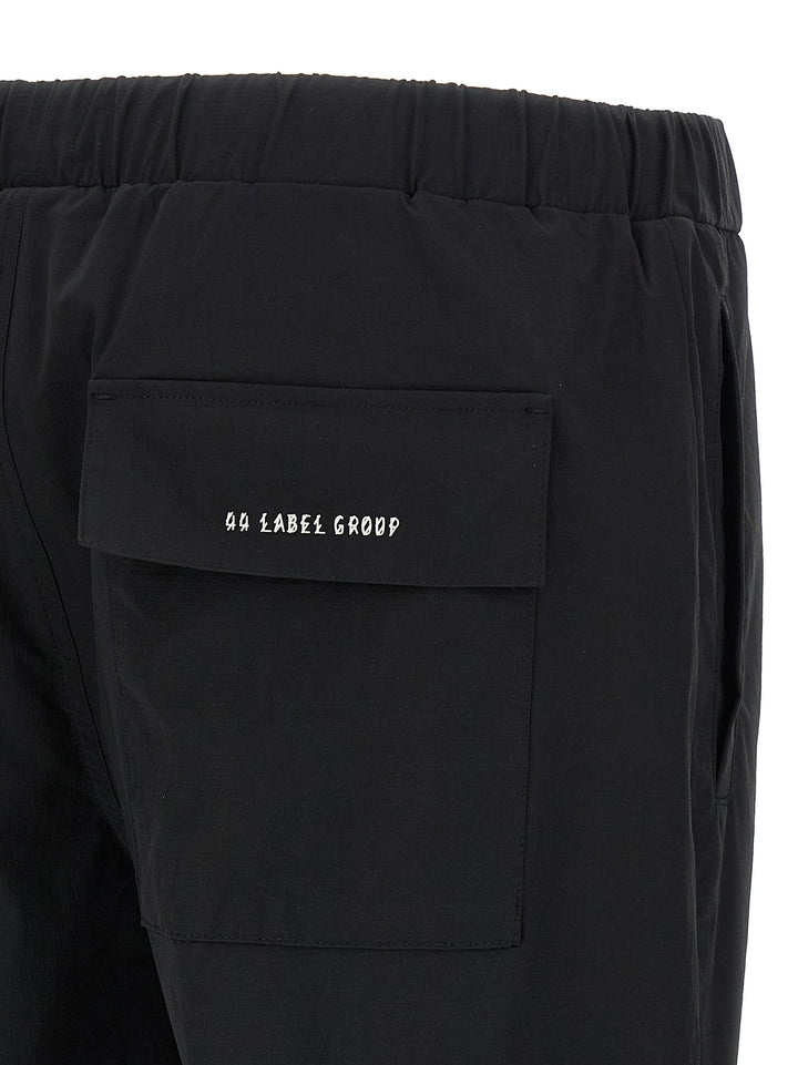 44 Label Id Drawsting Pants - Black | 70f7293dd5be6cfcea034994138a0a24f78112d6