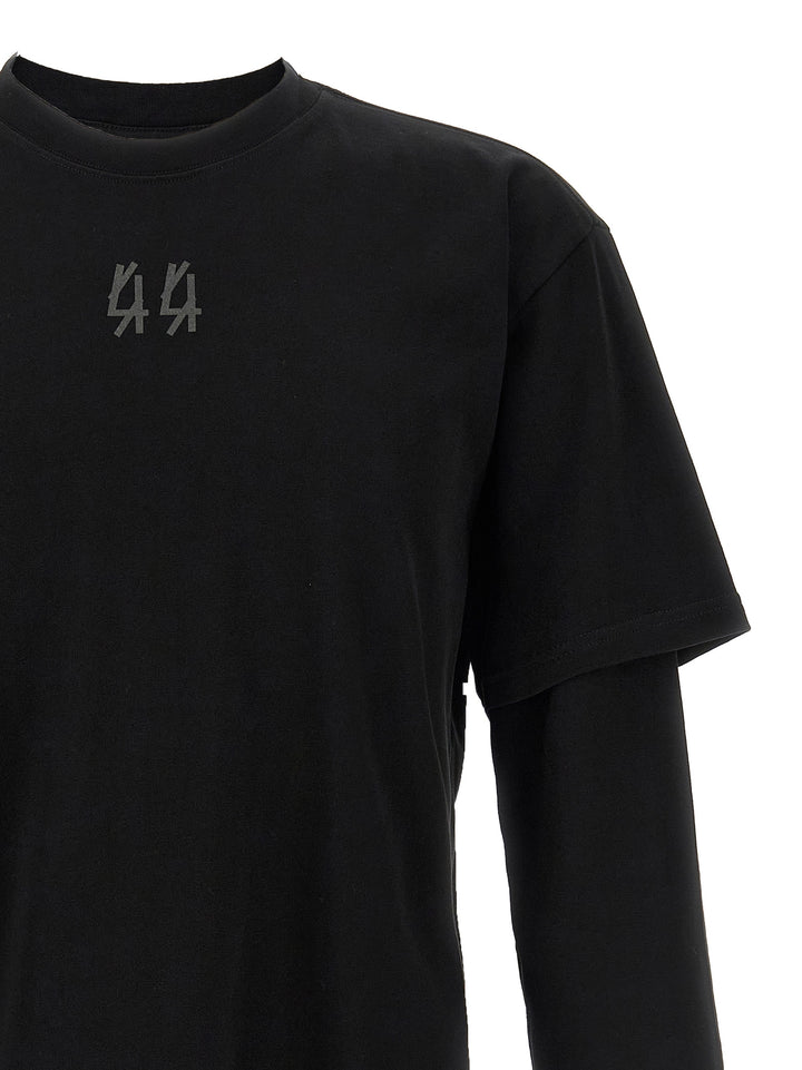 44 Label Classic Double Sleeve T-shirt - Black | 8bc18ea1a1dd0de4772a413b3ec6817c29ed408b