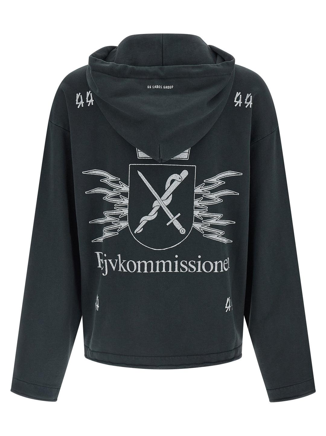 44 Label Commission Sweatshirt - Black | 55da3bdd9d965f42b34e0c694631e96863b0b776
