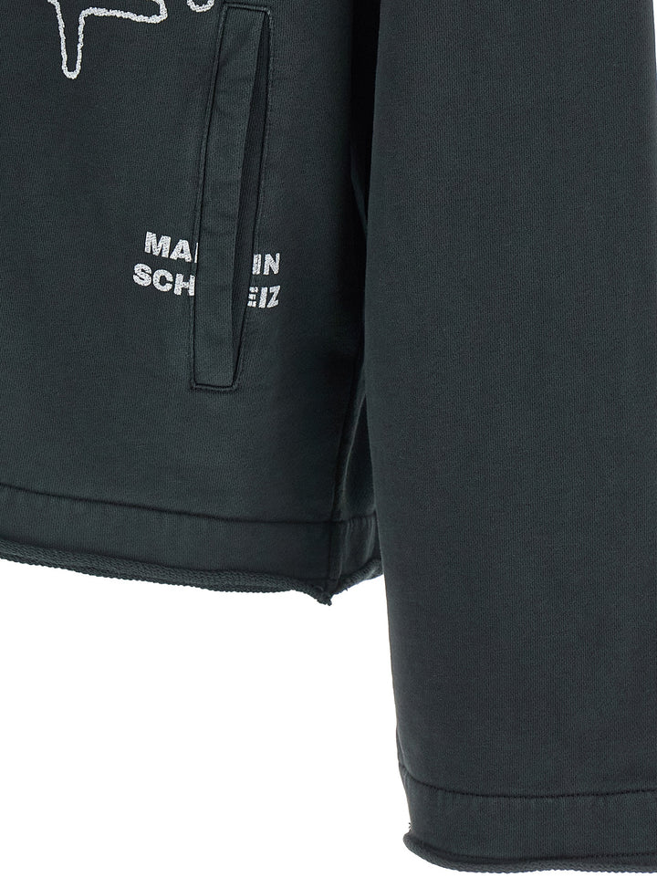 44 Label Commission Sweatshirt - Black | 2d38f1b459f654ffdcdbd5417ea698644cccafb4